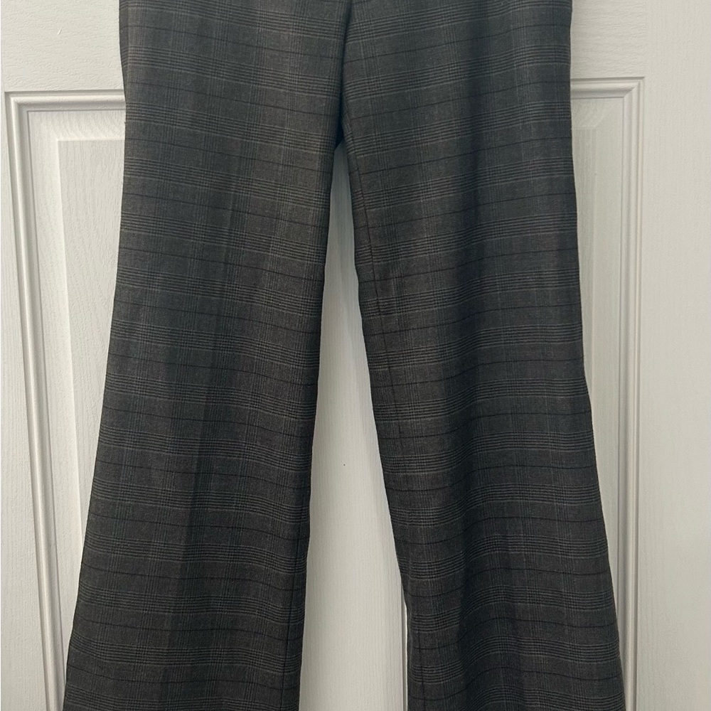 J. Crew Gray Plaid Capris